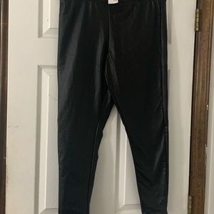 Plus size, pleather pants!